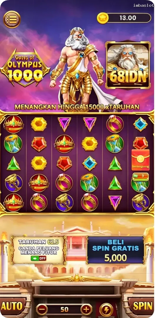 imbaslot Tangkapan Layar - APK Resmi
