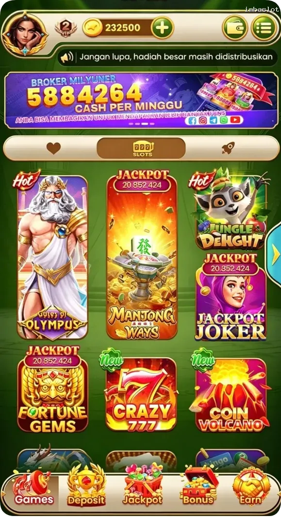 imbaslot Preview - Resmi Unduh